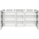 vidaXL Fürdőszobai Szekrény Szett 3 pcs 116 x 16 x 62,5 cm Faanyag