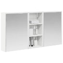 vidaXL Fürdőszobai Szekrény Szett 3 pcs 116 x 16 x 62,5 cm Faanyag