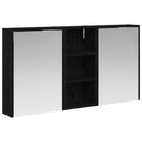 vidaXL Fürdőszobai Szekrény Szett 3 pcs 116 x 16 x 62,5 cm Faanyag