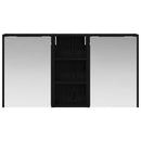 vidaXL Fürdőszobai Szekrény Szett 3 pcs 116 x 16 x 62,5 cm Faanyag