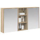 vidaXL Fürdőszobai Szekrény Szett 3 pcs 116 x 16 x 62,5 cm Faanyag