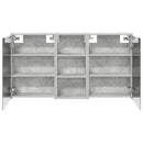 vidaXL Fürdőszobai Szekrény Szett 3 pcs 116 x 16 x 62,5 cm Faanyag