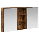 vidaXL Fürdőszobai Szekrény Szett 3 pcs 116 x 16 x 62,5 cm Faanyag