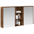 vidaXL Fürdőszobai Szekrény Szett 3 pcs 116 x 16 x 62,5 cm Faanyag