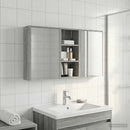 vidaXL Fürdőszobai Szekrény Szett 3 pcs 116 x 16 x 62,5 cm Faanyag