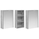 vidaXL Fürdőszobai Szekrény Szett 3 pcs 116 x 16 x 62,5 cm Faanyag