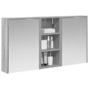 vidaXL Fürdőszobai Szekrény Szett 3 pcs 116 x 16 x 62,5 cm Faanyag