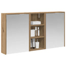 vidaXL Fürdőszobai Szekrény Szett 3 pcs 116 x 16 x 62,5 cm Faanyag