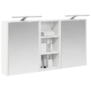 vidaXL Fürdőszobai Szekrény Szett 3 pcs 116 x 16 x 62,5 cm Faanyag