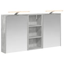 vidaXL Fürdőszobai Szekrény Szett 3 pcs 116 x 16 x 62,5 cm Faanyag