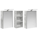 vidaXL Fürdőszobai Szekrény Szett 3 pcs 116 x 16 x 62,5 cm Faanyag