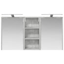 vidaXL Fürdőszobai Szekrény Szett 3 pcs 116 x 16 x 62,5 cm Faanyag