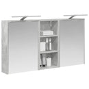 vidaXL Fürdőszobai Szekrény Szett 3 pcs 116 x 16 x 62,5 cm Faanyag