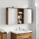 vidaXL Fürdőszobai Szekrény Szett 3 pcs 116 x 16 x 62,5 cm Faanyag