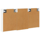 vidaXL Fürdőszobai Szekrény Szett 3 pcs 126 x 16 x 62.5 cm Faanyag