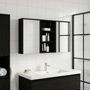 vidaXL Fürdőszobai Szekrény Szett 3 pcs 126 x 16 x 62.5 cm Faanyag