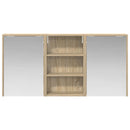 vidaXL Fürdőszobai Szekrény Szett 3 pcs 126 x 16 x 62.5 cm Faanyag