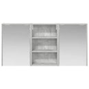 vidaXL Fürdőszobai Szekrény Szett 3 pcs 126 x 16 x 62.5 cm Faanyag