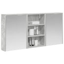 vidaXL Fürdőszobai Szekrény Szett 3 pcs 126 x 16 x 62.5 cm Faanyag