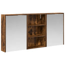 vidaXL Fürdőszobai Szekrény Szett 3 pcs 126 x 16 x 62.5 cm Faanyag