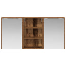 vidaXL Fürdőszobai Szekrény Szett 3 pcs 126 x 16 x 62.5 cm Faanyag