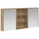vidaXL Fürdőszobai Szekrény Szett 3 db 126 x 16 x 62.5 cm Szerelt fa