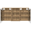 vidaXL Fürdőszobai Szekrény Szett 3 db 126 x 16 x 62.5 cm Szerelt fa