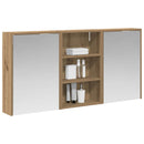 vidaXL Fürdőszobai Szekrény Szett 3 db 126 x 16 x 62.5 cm Szerelt fa