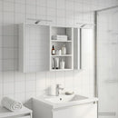 vidaXL Fürdőszobai Szekrény Szett 3 pcs 126 x 16 x 62.5 cm Faanyag