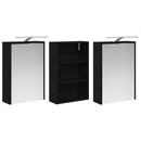 vidaXL Fürdőszobai Szekrény Szett 3 pcs 126 x 16 x 62.5 cm Faanyag