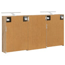 vidaXL Fürdőszobai Szekrény Szett 3 db 126 x 16 x 62.5 cm Szerelt fa