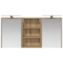 vidaXL Fürdőszobai Szekrény Szett 3 db 126 x 16 x 62.5 cm Szerelt fa