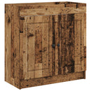 vidaXL Fürdőszoba bútor szett Antik Fa 78,5 x 37,5 x 81 cm Szerelt Fa