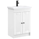 vidaXL Fürdőszoba bútor szett Fehér 78,5 x 37,5 x 81 cm Szerelt Fa