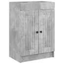 vidaXL Fürdőszoba bútor szett Betonszürke 78,5 x 37,5 x 81 cm