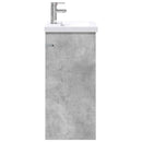 vidaXL Fürdőszoba bútor szett Betonszürke 61 x 40 x 84,5 cm Szerelt Fa