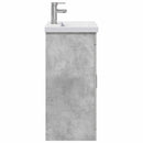 vidaXL Fürdőszoba bútor szett Betonszürke 61 x 40 x 84,5 cm Szerelt Fa