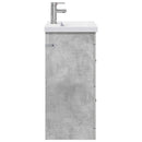 vidaXL Fürdőszoba bútor szett Betonszürke 61 x 40 x 84,5 cm Szerelt Fa