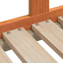 vidaXL Kutyafekhely Faggyú barna 55 x 45 x 28 cm Tömör fenyőfa