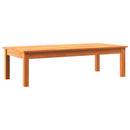 vidaXL Dohányzóasztal Max Barna 110 x 50 x 30 cm Tömör fenyőfa