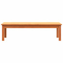 vidaXL Dohányzóasztal Max Barna 110 x 50 x 30 cm Tömör fenyőfa