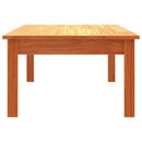 vidaXL Dohányzóasztal Max Barna 110 x 50 x 30 cm Tömör fenyőfa
