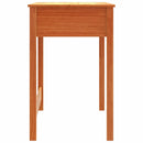 vidaXL Asztal fiókkal Max Barna 100 x 50 x 78 cm Tömör fenyőfa