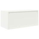 vidaXL Tárolószekrény Fehér 90 x 40 x 40 cm Acél