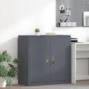 vidaXL Tárolószekrény Antracit 90 x 40 x 90 cm Acél