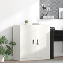 vidaXL Tárolószekrény Fehér 90 x 40 x 90 cm Acél