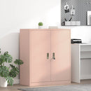 vidaXL Tárolószekrény Rózsaszín 90 x 40 x 105 cm Acél