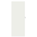 vidaXL Tárolószekrény Fehér 90 x 40 x 105 cm Acél