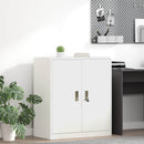 vidaXL Tárolószekrény Fehér 80 x 40 x 90 cm Acél