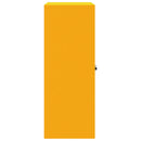 vidaXL Tárolószekrény Mustár sárga 80 x 40 x 105 cm Acél